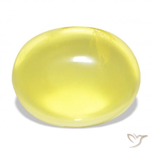 46.40ct أصفر أناناسى كوارتز, بيضوي, شفاف