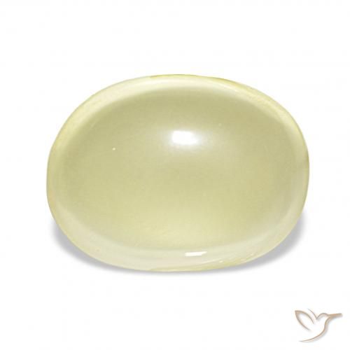 10.06ct أصفر فاتح كوارتز, بيضوي, شفاف