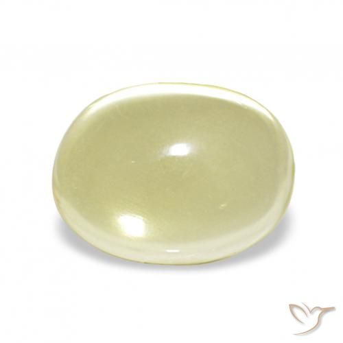 2.68ct أصفر فاتح كوارتز, بيضوي, شفاف