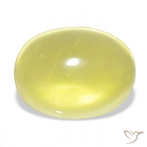 69.55ct أصفر فاتح كوارتز, بيضوي, شفاف