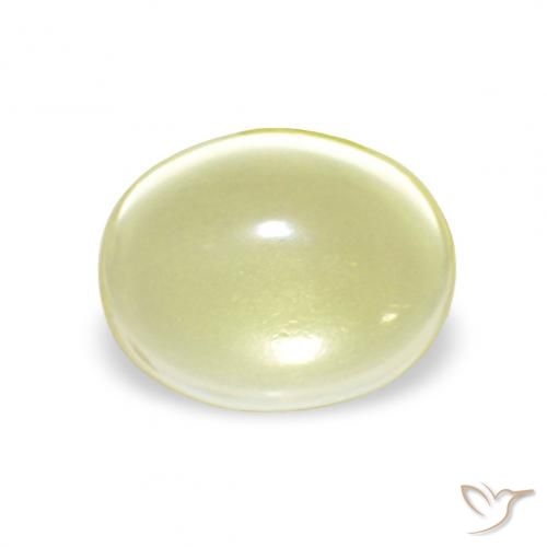3.54ct أصفر فاتح كوارتز, بيضوي, شفاف