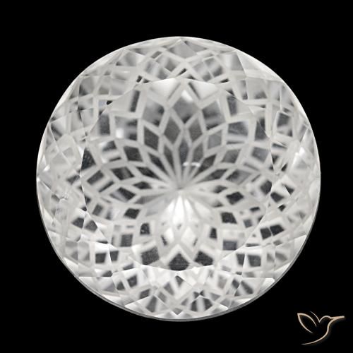 51.15ct أبيض كوارتز, مستدير, VVS-VS