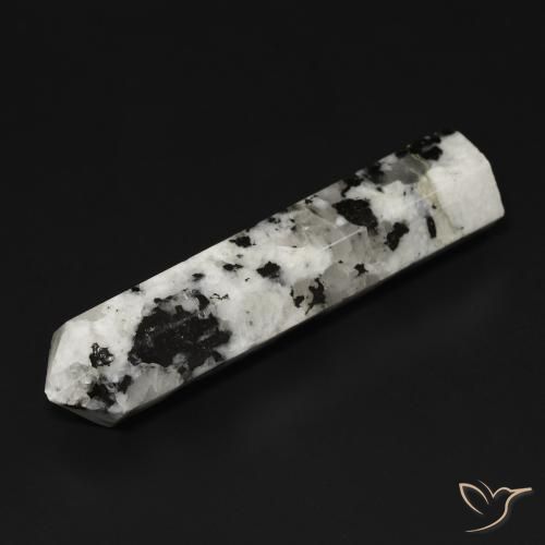 34.55ct طبيعي متعدد الألوان قوس قزح حجر القمر, فانسى, غير شفاف