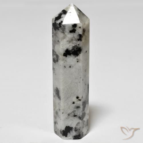 42.61ct طبيعي متعدد الألوان قوس قزح حجر القمر, فانسى, غير شفاف