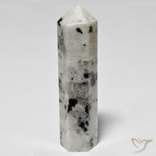 40.89ct طبيعي متعدد الألوان قوس قزح حجر القمر, فانسى, غير شفاف