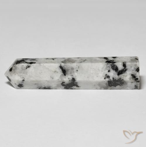 43.95ct طبيعي متعدد الألوان قوس قزح حجر القمر, فانسى, غير شفاف
