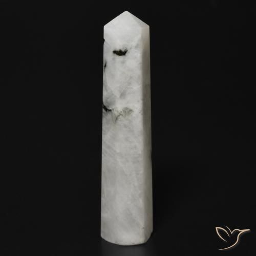 22.41ct طبيعي متعدد الألوان قوس قزح حجر القمر, فانسى, غير شفاف