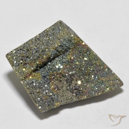16.45ct طبيعي متعدد الألوان قوس قزح بيريت, فانسى, غير شفاف