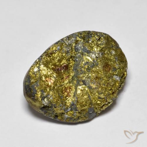 19.31ct طبيعي متعدد الألوان قوس قزح بيريت, فانسى, غير شفاف