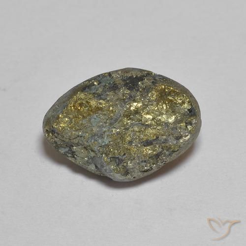 7.71ct طبيعي متعدد الألوان قوس قزح بيريت, فانسى, غير شفاف