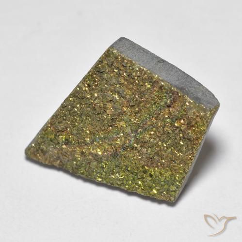 8.01ct طبيعي متعدد الألوان قوس قزح بيريت, فانسى, غير شفاف