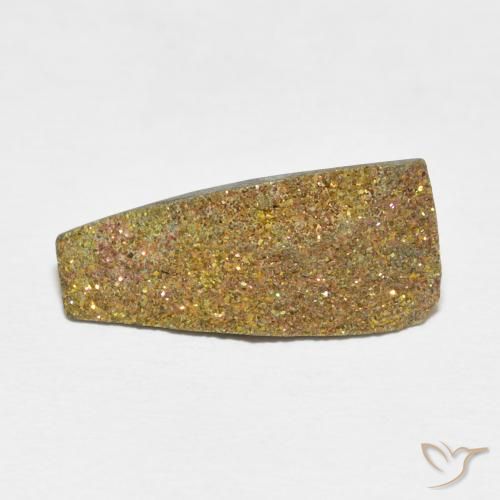 5.20ct طبيعي متعدد الألوان قوس قزح بيريت, فانسى, غير شفاف