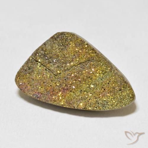 16.77ct طبيعي متعدد الألوان قوس قزح بيريت, فانسى, غير شفاف