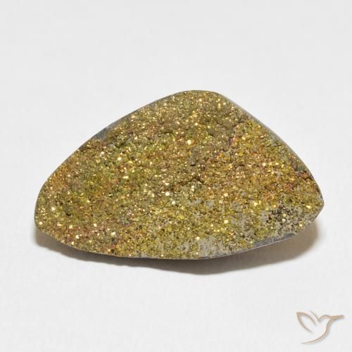13.08ct طبيعي متعدد الألوان قوس قزح بيريت, فانسى, غير شفاف