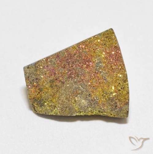 5.02ct طبيعي متعدد الألوان قوس قزح بيريت, فانسى, غير شفاف