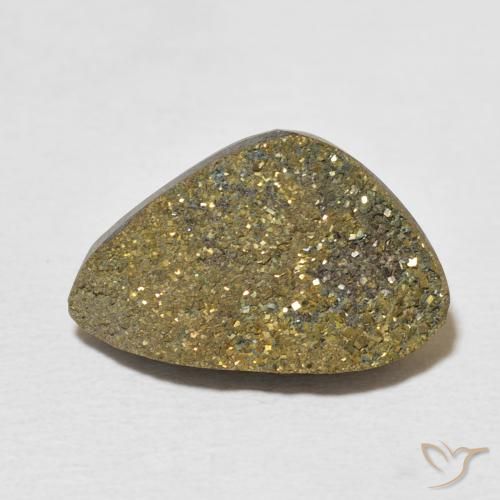 7.58ct طبيعي متعدد الألوان قوس قزح بيريت, فانسى, غير شفاف