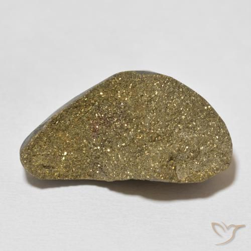 24.82ct طبيعي متعدد الألوان قوس قزح بيريت, فانسى, غير شفاف