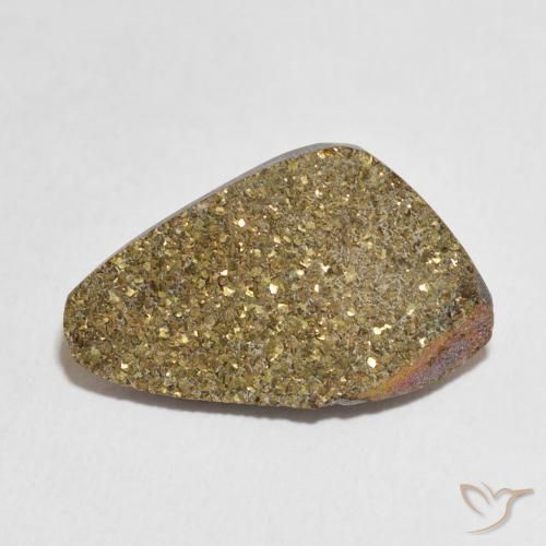 10.13ct طبيعي متعدد الألوان قوس قزح بيريت, فانسى, غير شفاف