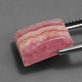 رودوكروسيت متعدد الألوان طبيعي، باجيت، 8.90 قيراط، غير شفاف