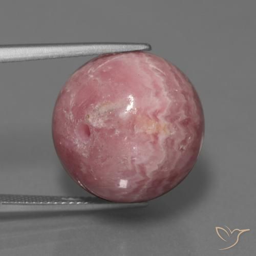 47.66ct طبيعي متعدد الألوان رودوكروزيت, جسم كروى / الكرة, غير شفاف
