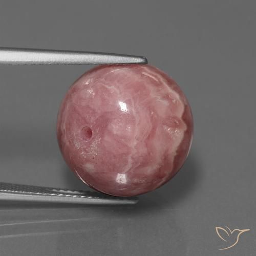 35.68ct طبيعي متعدد الألوان رودوكروسيت, جسم كروى / الكرة, غير شفاف