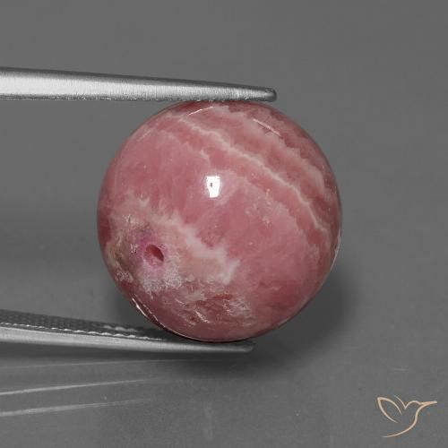 38.55ct طبيعي متعدد الألوان رودوكروسيت, جسم كروى / الكرة, غير شفاف