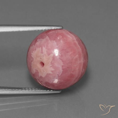 36.70ct طبيعي متعدد الألوان رودوكروزيت, جسم كروى / الكرة, غير شفاف