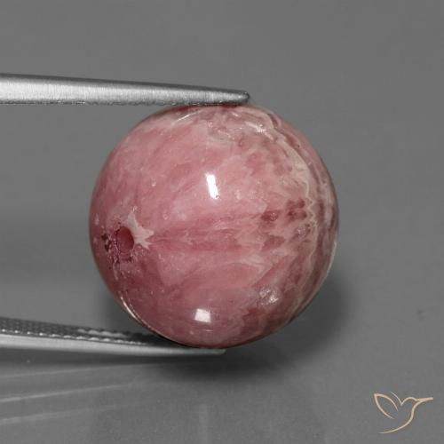 41.61ct طبيعي متعدد الألوان رودوكروزيت, جسم كروى / الكرة, غير شفاف
