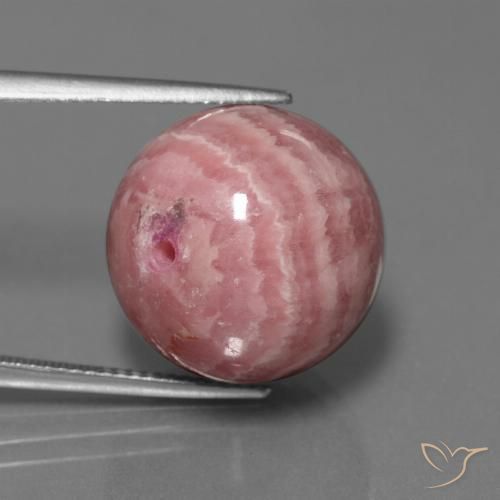 40.96ct طبيعي متعدد الألوان رودوكروزيت, جسم كروى / الكرة, غير شفاف
