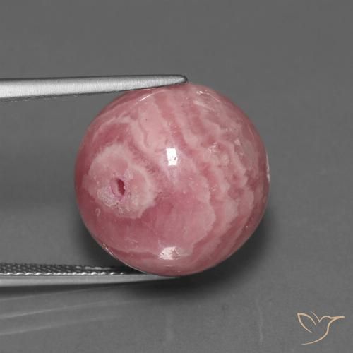 43.90ct طبيعي متعدد الألوان رودوكروسيت, جسم كروى / الكرة, غير شفاف
