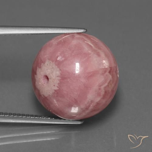 46.97ct طبيعي متعدد الألوان رودوكروسيت, جسم كروى / الكرة, غير شفاف