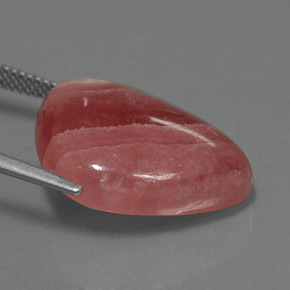 رودوكروسيت متعدد الألوان طبيعي، شكل خيالي، 22.02 قيراط، غير شفاف