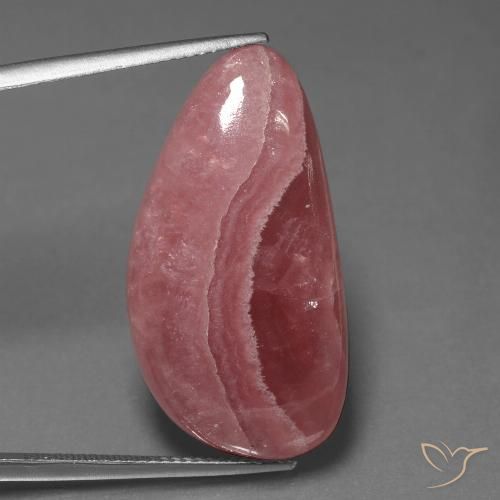 30.69ct طبيعي متعدد الألوان رودوكروزيت, فانسى, غير شفاف