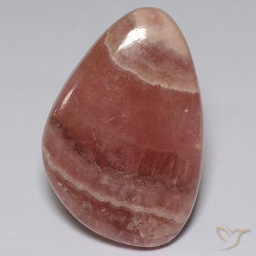 23.26ct طبيعي متعدد الألوان رودوكروسيت, فانسى, نصف شفاف