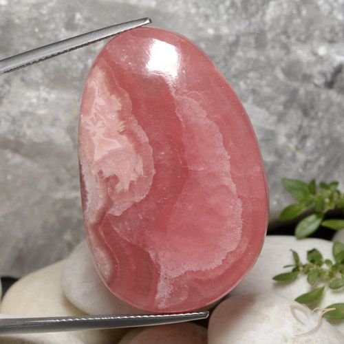 58.47ct طبيعي متعدد الألوان رودوكروزيت, فانسى, نصف شفاف