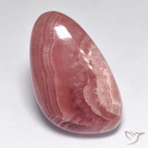 32.53ct طبيعي متعدد الألوان رودوكروزيت, فانسى, نصف شفاف