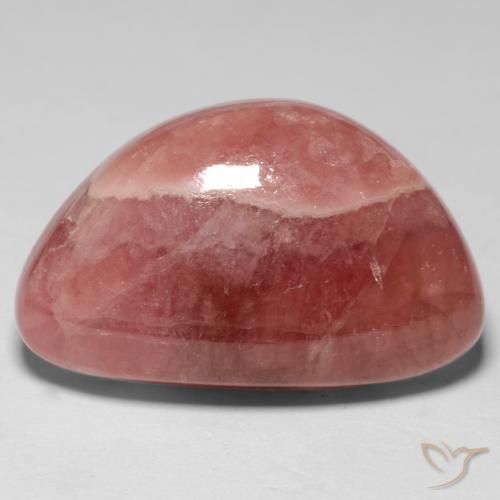 24.33ct طبيعي متعدد الألوان رودوكروسيت, فانسى, نصف شفاف