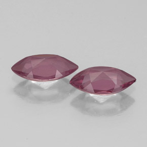 أحجار عقيق رودوليت التوت عليق أحمر طبيعية، ماركيز، قليلا جدا، وزنها  قيراط