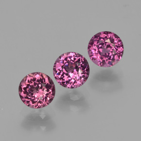 أحجار عقيق رودوليت التوت عليق أحمر طبيعية، قصة دائرى، VVS-VS، وزنها  قيراط