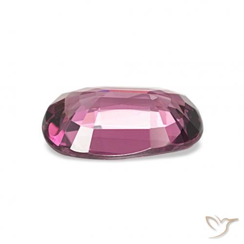 عقيق رودوليت أرجوانى متوسط طبيعي، بيضوي، 1.78 قيراط، VVS-VS