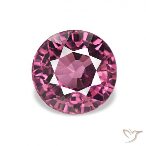 1.18ct عنبى عقيق رودوليت, دائري, VVS-VS