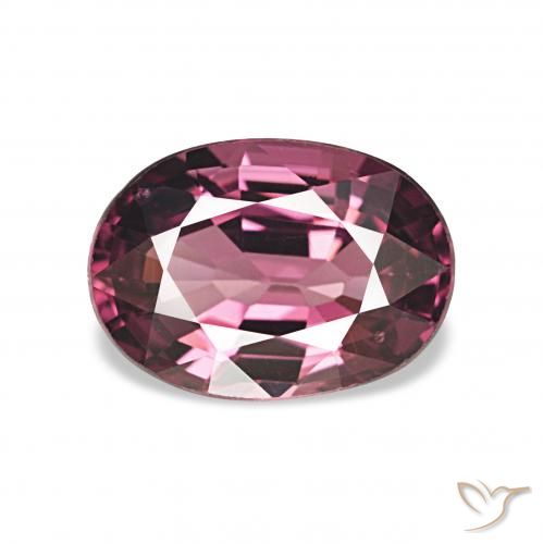 1.28ct أحمر توت العليق عقيق رودوليت, بيضوي, VVS