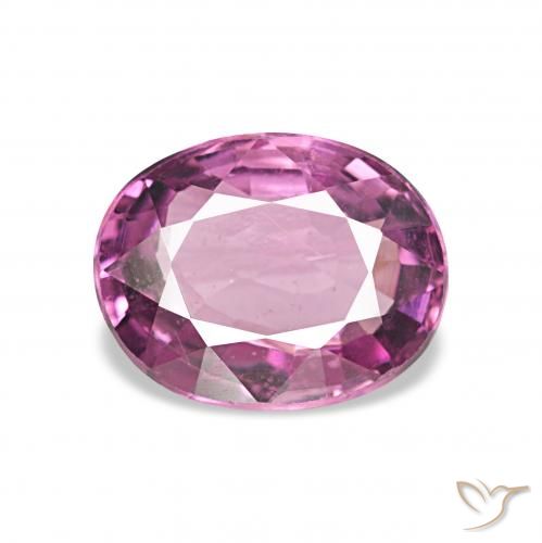 1.27ct أحمر توت العليق فاتح عقيق رودوليت, بيضوي, VVS-VS