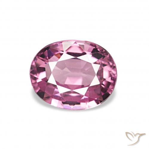 1.12ct أرجوانى متوسط عقيق رودوليت, بيضوي, VVS