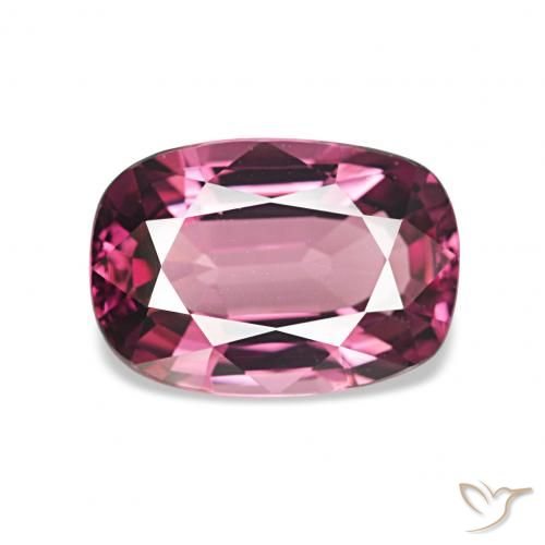 1.85ct أرجوانى كثيف عقيق رودوليت, وسادة, VVS