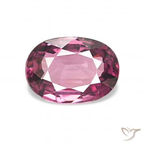1.18ct أحمر توت العليق عقيق رودوليت, بيضوي, VVS