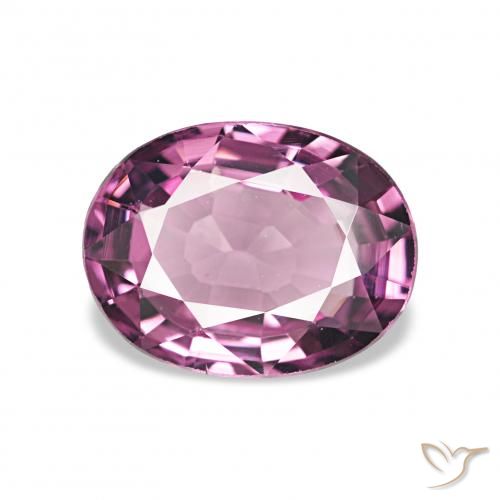 1.26ct أرجواني محمر عقيق رودوليت, بيضوي, VVS-VS
