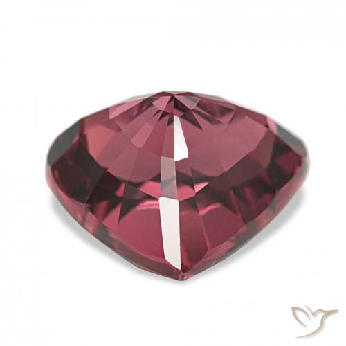 عقيق رودوليت Medium Dark-Red طبيعي، قلب، 4.75 قيراط، VVS