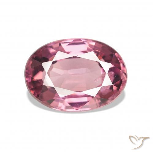 1.05ct Medium Dark-Purple عقيق رودوليت, بيضوي, قليلا جدا