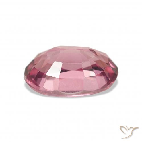 عقيق رودوليت Medium Dark-Purple طبيعي، قصة بيضاوى، 1.05 قيراط، قليلا جدا